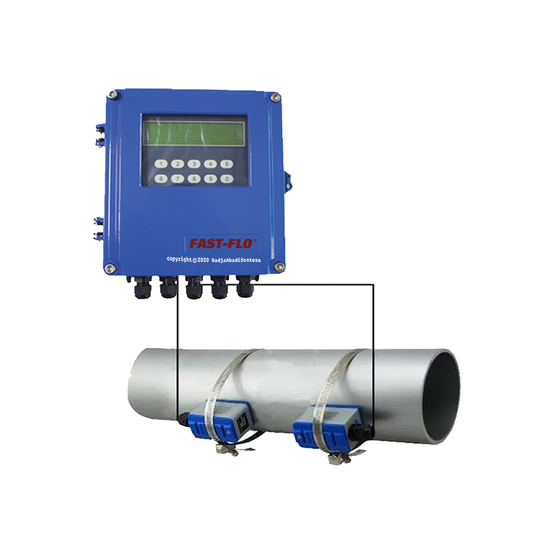 Fast Flo - Flow Meter - Ultrasonic Flow Meter